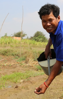 Cambodian Farmer Credit Nicole Clementscaritas Australia