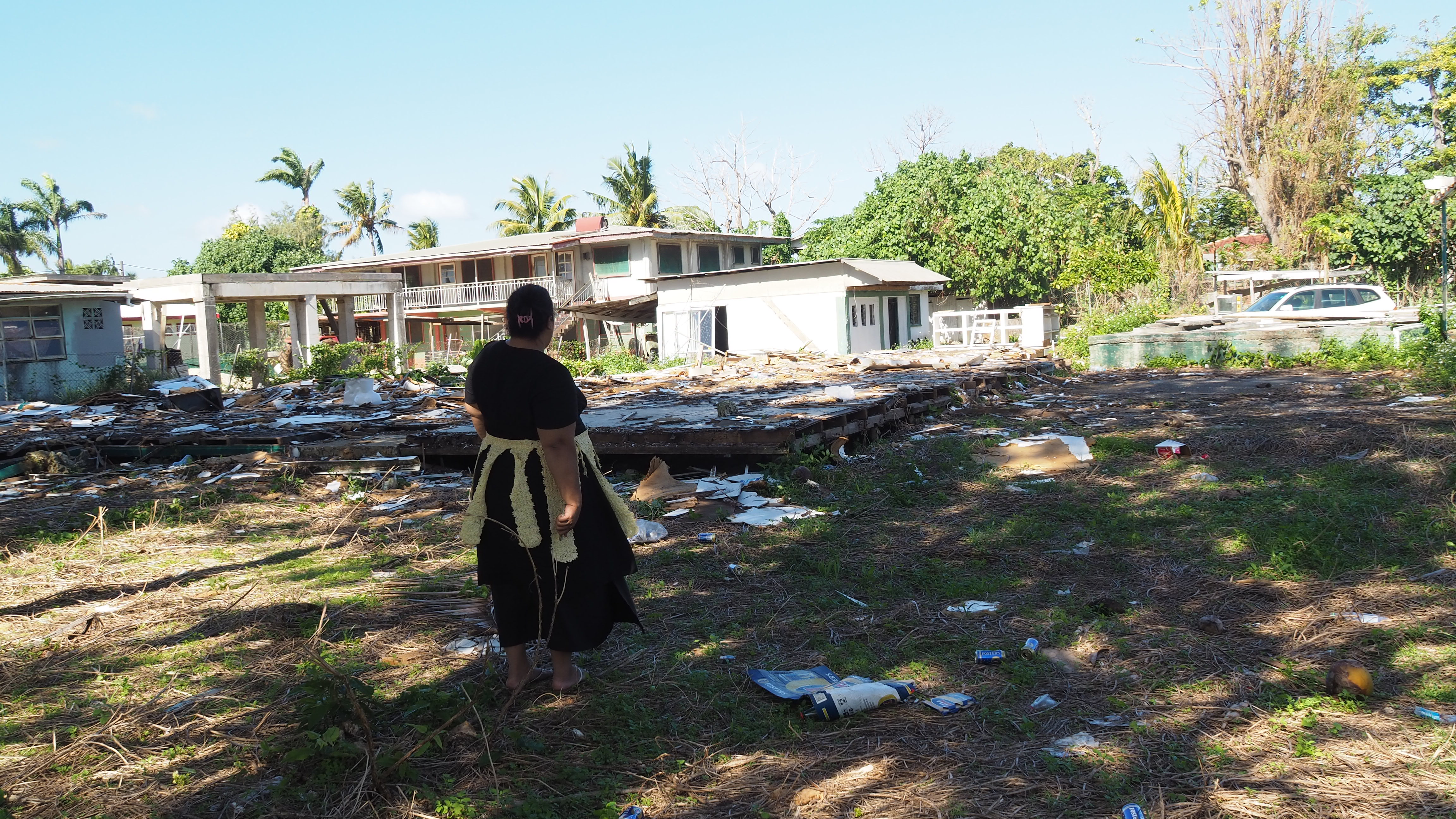 The aftermath of the volcano eruption in 2022, Tonga