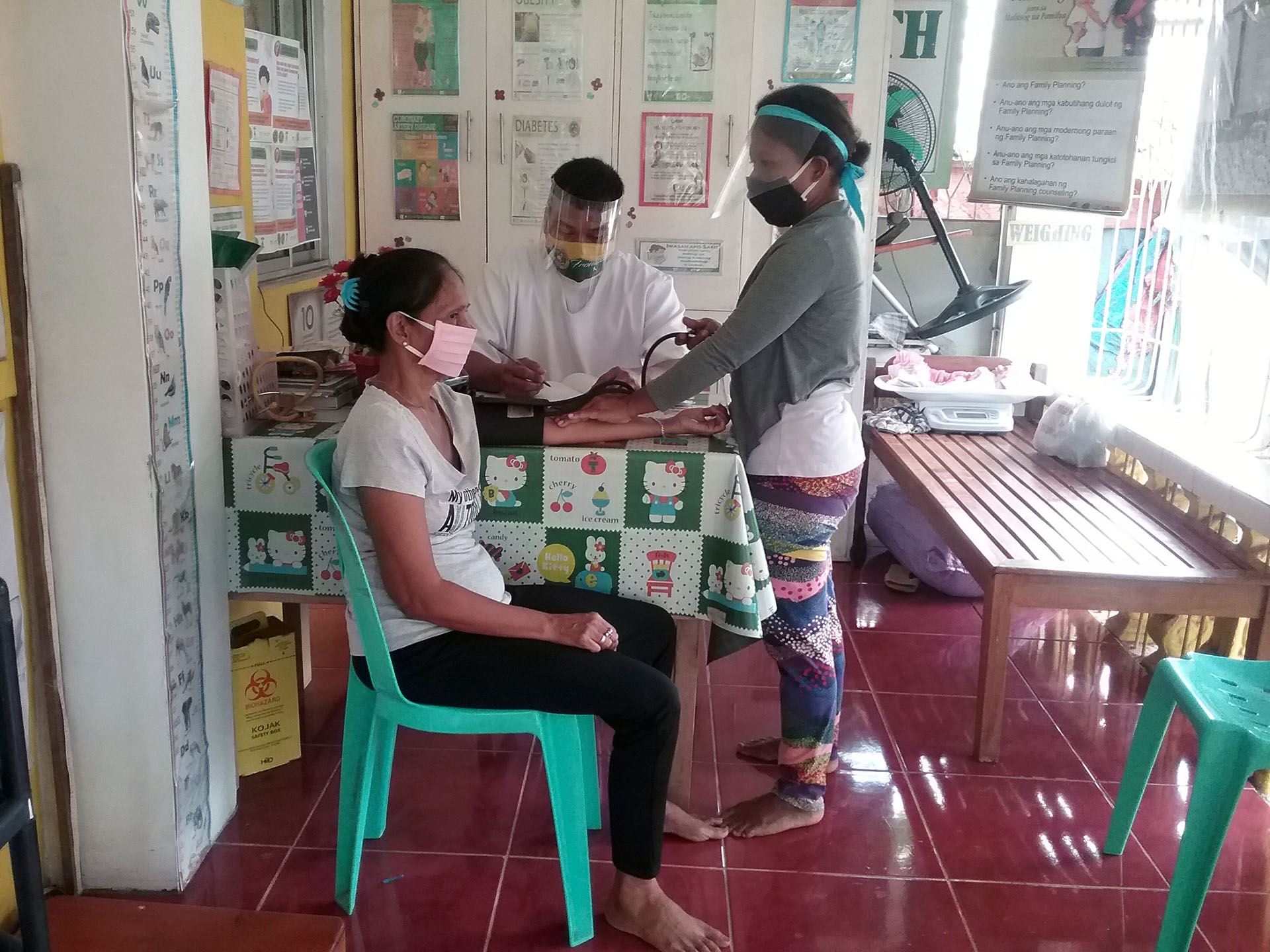 Shirley At A Health Clinic