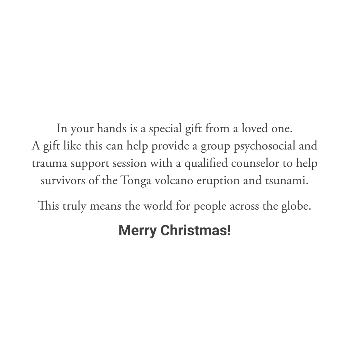 Psychosocial Support