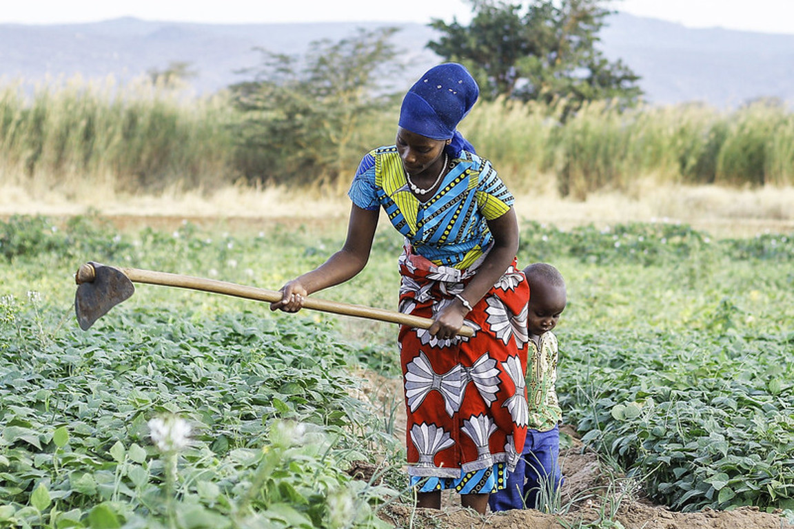 Woman in Tanzania.