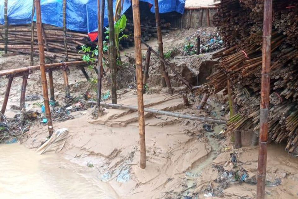 Damage To Houses After Flooding In Cox's Bazar. Photo Caritas Bangladesh