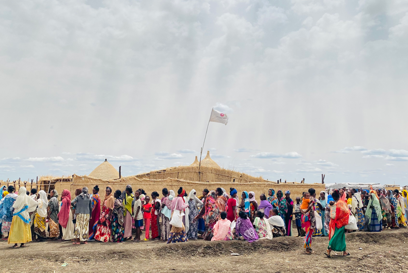 Dignity Kits Distribution By CAFOD In Sudan. Photo CAFOD