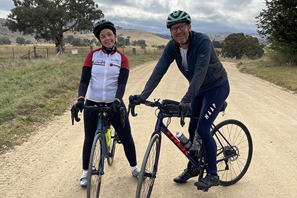 Kirsty And Richard On Their Way To Boorowa