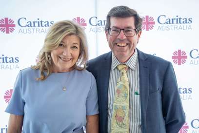 Michelle And Vincent Fernon At The Caritas Australia Women For The World Event. Photo Aurora Sice, Caritas Australia