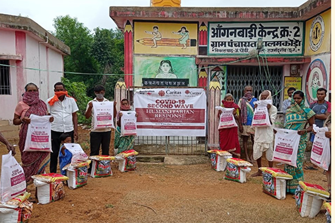 Rural villages in India rebuilding from COVID-19.