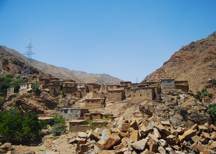 A Village In A Remote Region Of Afghanistan