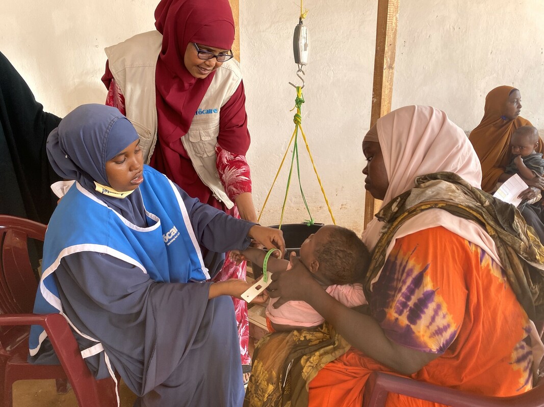Caritas Australia's partner Trócaire has run the health services in the Gedo region of Somalia for over 30 years, and currently provide lifesaving support to families facing malnutrition.